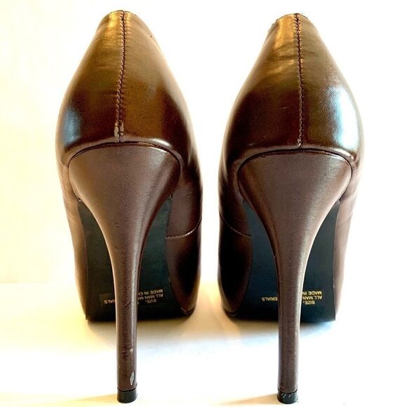 BROWN HEELS - Picture 6 of 8
